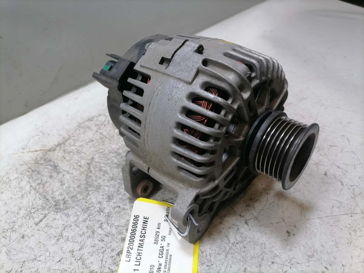 VW Golf 6 original Lichtmaschine Generator 1,4 59kw Bj.2010
